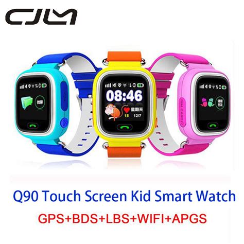 Köp Q90 Smartwatch Gps Smart Klocka För Barn Baby Vattentät Position Wi