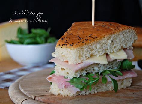 Focaccia Tramezzino Torta Salata Per Buffet Aperitivi Ricetta