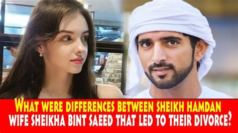 What Were Differences Between Sheikh Hamdan Wife Sheikha Bint Saeed