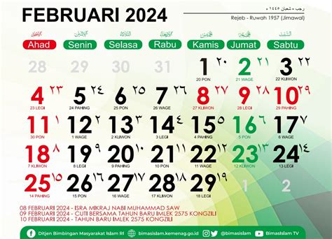 9 Februari 2024 Tanggal Merah Ini Daftar Hari Libur Februari 2024