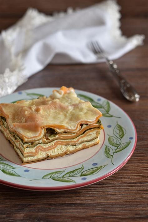 Lasagne Con Ricotta E Spinaci Sfizioso E Delizioso Primo Piatto