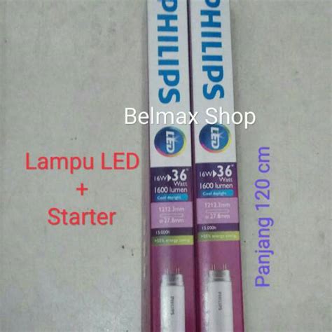 Jual Lampu Led Philips W Lampu Tl Neon Led Philips Watt Lampu