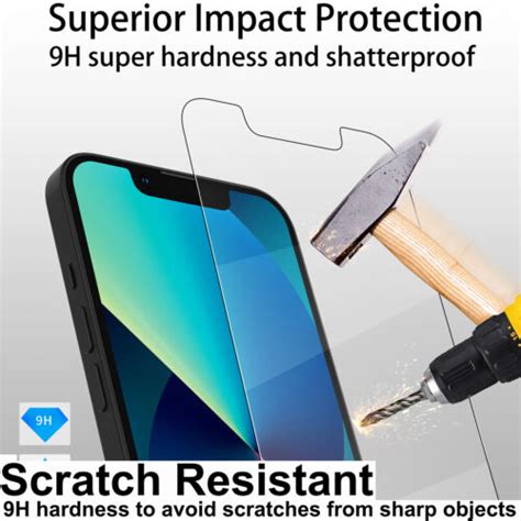 Tempered Glass Screen Protector For Iphone 14 13 12 11 Pro Max Mini Xs