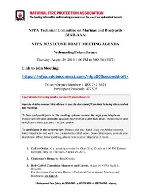 Fillable Online Nfpa Technical Committee On Marinas And Boatyards Fax