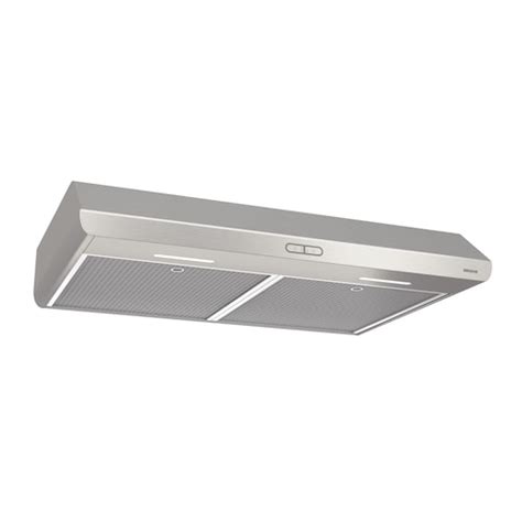 Broan Nutone 30 Inch Convertible Under Cabinet Range Hood 270 Max Blower Cfm In Black Op