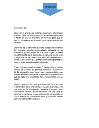 Sesión 9 análisis de un anuncio PDF