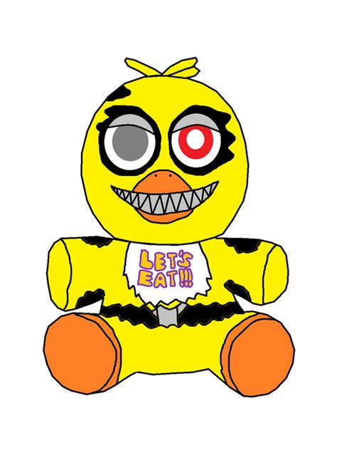 My Nightmare Chica Plush Concept! : r/fivenightsatfreddys