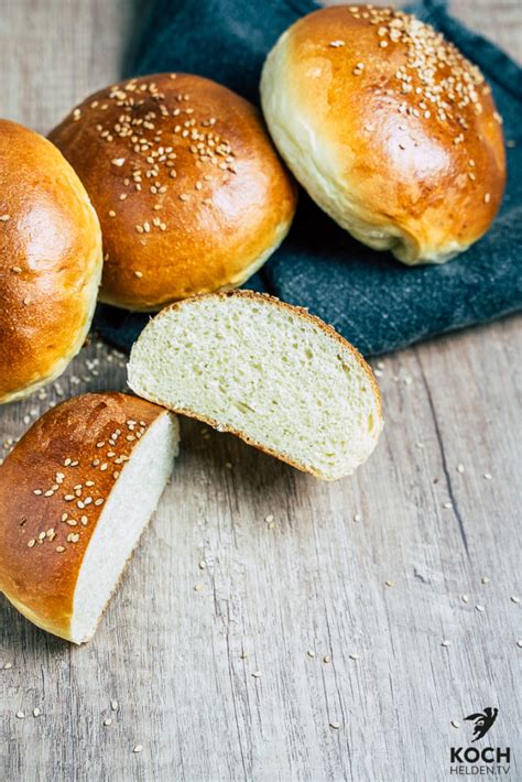 Burger Buns Selber Machen Perfekte Brioche Burger Kochhelden Tv