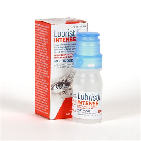 Lubristil Intense Soluci N Oft Lmica Multidosis Ml Farmacia Jim Nez