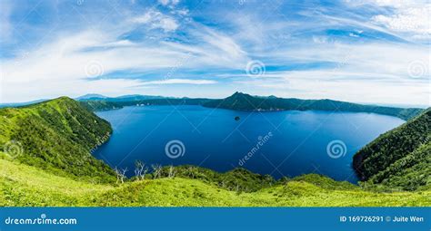 panoramic view  lake mashuakan national parkmashu ko hokkaido