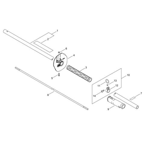 Main Pipe For Shindaiwa AH262S HD Extended Reach Hedgetrimmer L S