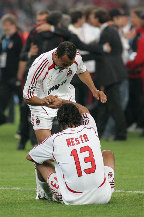 Alessandro Nesta Nesta Twitter Alessandro Nesta Ac Milan Shirt