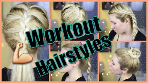 Quick And Easy Workout Hairstyles Easy Workout Hairstyles Workout Hairstyles Easy