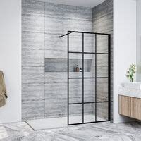 Elegant Walk In Shower Door Wet Room Reversible Shower Screen Panel Mm