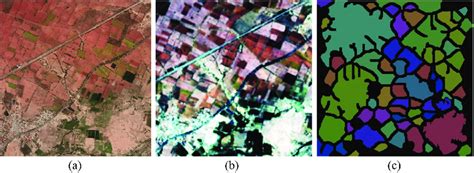 Sample Visual Results For Field Boundary Delineation Using The