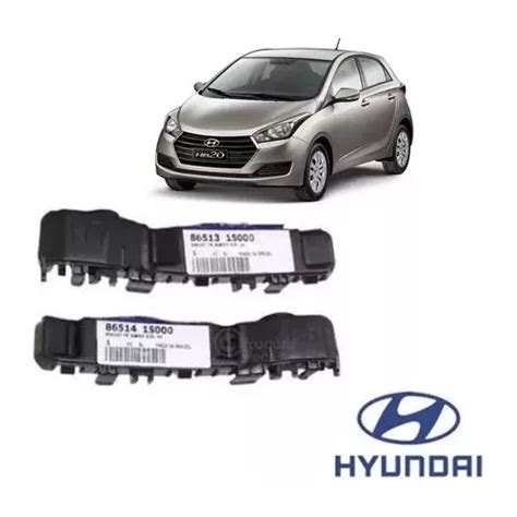 Par Guia Para Choque Dianteiro Hyundai Hb20 Original