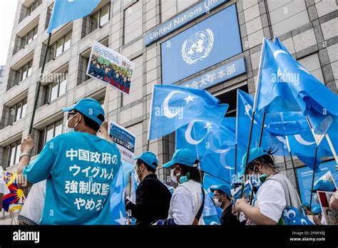 Uyghurs Flags Hi Res Stock Photography And Images Alamy