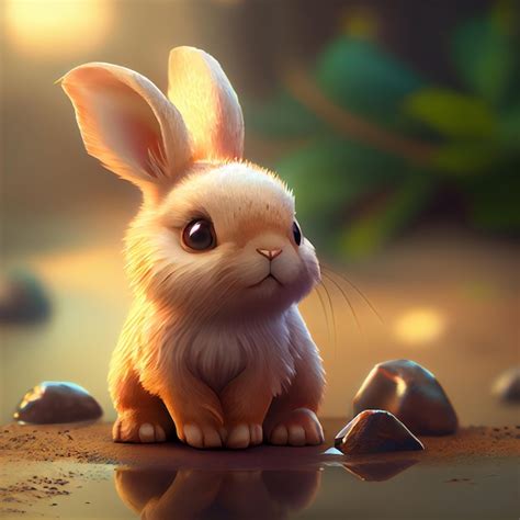 Cute Fluffy Bunnies Wallpaper