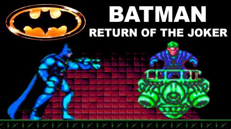 Batman returns of the joker nes Бэтмен возвращение джокера на