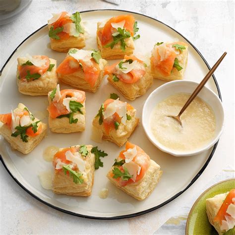 Smoked Salmon Bites With Shallot Sauce Recipe How To Make It Taste