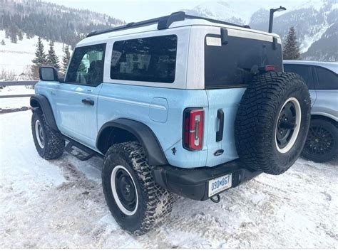 Door Bronco Limited Heritage Spotted Bronco G Ford Bronco