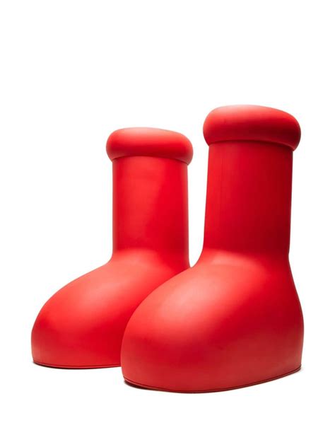 Mschf Big Red Boots Farfetch