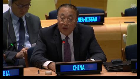 Chinese Mission To Un On Twitter At Unga On Mics Amb Zhang Jun