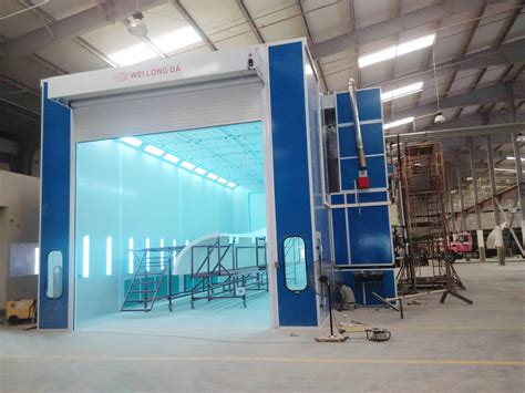 Wld 30 Meter Car Bus Spray Painting Booth Used Truck Paint Booth