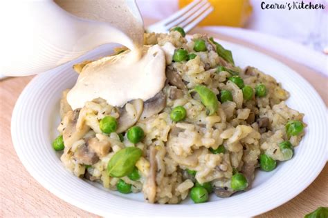 Mushroom Risotto Meatless Monday