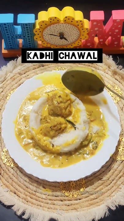 Todays Lunch Platter🍛🍚 Kadhi Chawal Indian Food Kadhichawal Lunch Food Trending