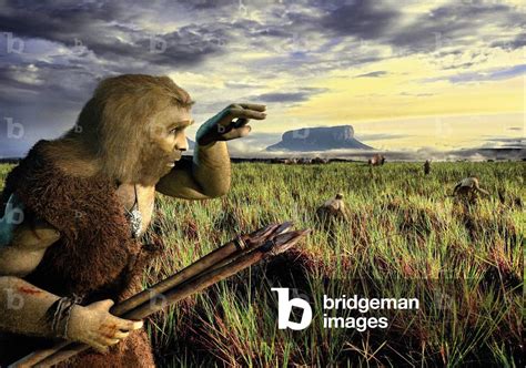 Neanderthal Man Hunting