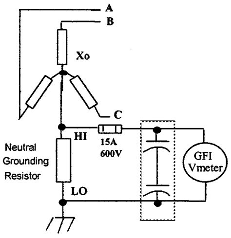 Neutral Grounding Resistor Voltage And CT Secondary Current Of