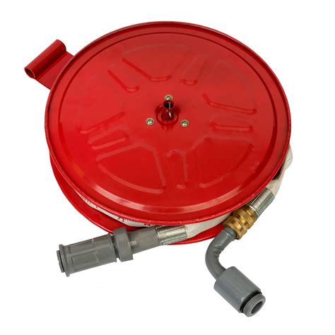 Fire Hose Reel System Hold 1 5 X100 Feet Jacket Hose Wall Mounted Fire