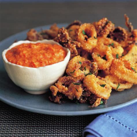 Fried Calamari With Romesco Williams Sonoma