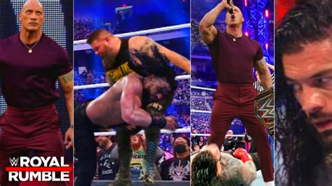 Wwe Royal Rumble 2023 Winners Results Highlights Rock Wins Sami