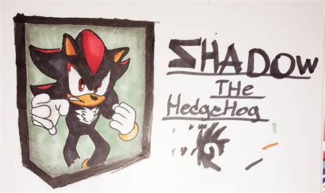 Shadow render by NightmareRobotnik on DeviantArt