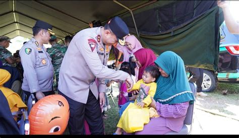 Semarak Pengabdian Akabri Di Sulbar Gelar Baksos Dan Pengobatan