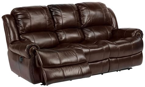 Flexsteel Leather Sofa - CarynPritchard