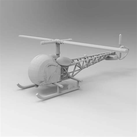 N Scale Helicopter Etsy