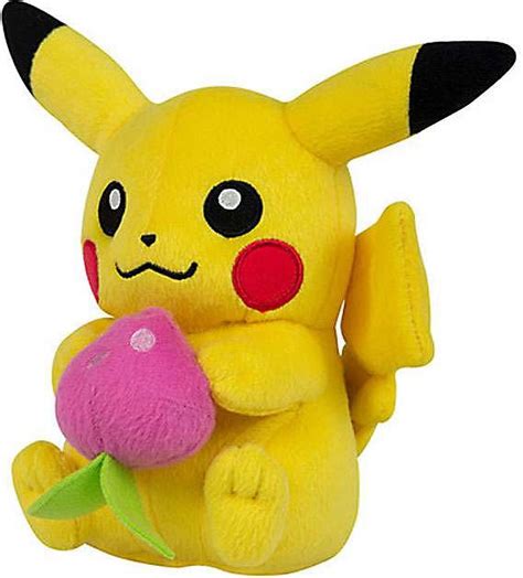 Pokemon Pikachu With Pecha Berry Plush