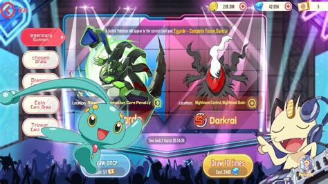 Red Draw Zygarde And Darkrai Megamon New Update Red Draw Youtube