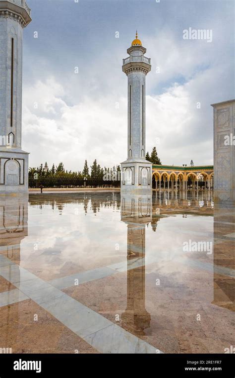 Religious Building In Tunisia Mausoleum Of Habib Bourguiba After The