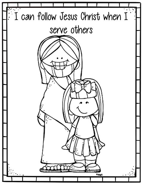 Jesus Follow Me Coloring Pages