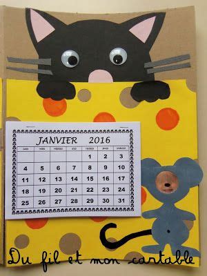 Du Fil Et Mon Cartable Calendrier Chat Souris Chat Et Souris Mimi