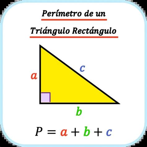 Como Se Saca El Perimetro De Un Triangulo Rectangulo Escuela The Best