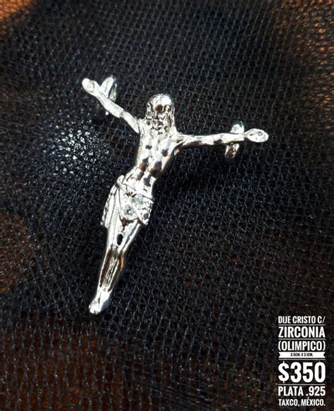 Dije Crucifijo Cristo Olimpico De Plata 925 Taxco Mexico Mercado Libre