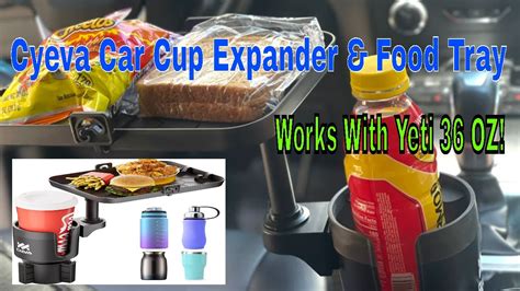 Cyeva Cup Holder Expander Tray Review Install Amazon Finds Roadtrip