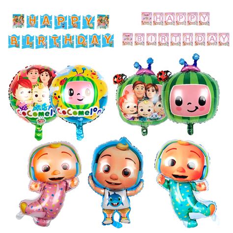 18 Inch Cartoon Cocomelon Balloon Childrens Party Decoration