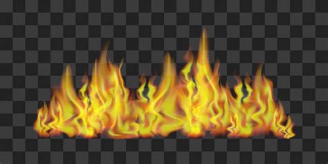 realistic fire red flame  checkered royalty  vector