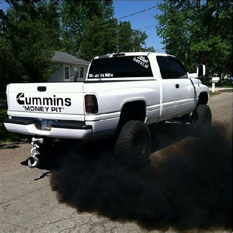 Lifted Dodge Cummins Rollin Coal